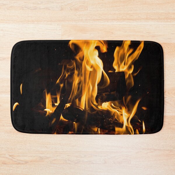 Item preview, Hot Sparks - Hygge Comfort and Warmth by the Fireplace designed and sold by Georgia Mizuleva.