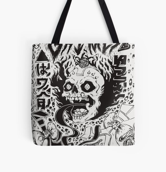 Schmutz / Visionen Allover-Print Tote Bag