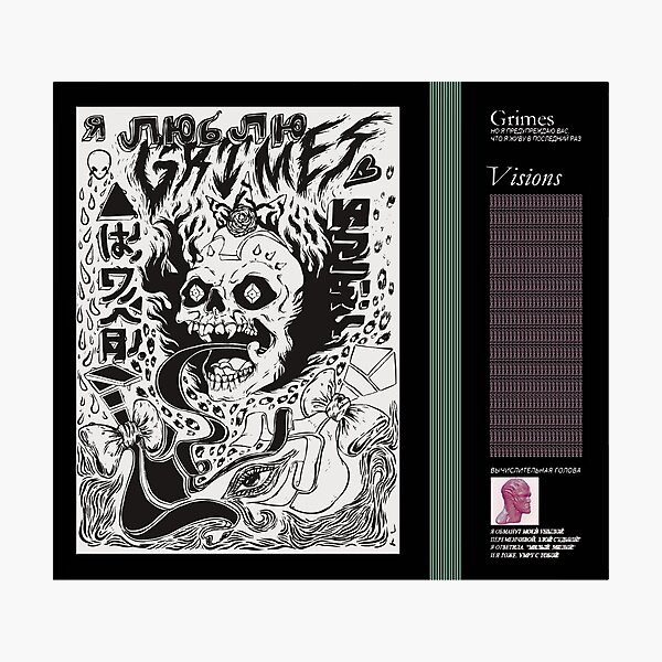 grimes / visions Photographic Print