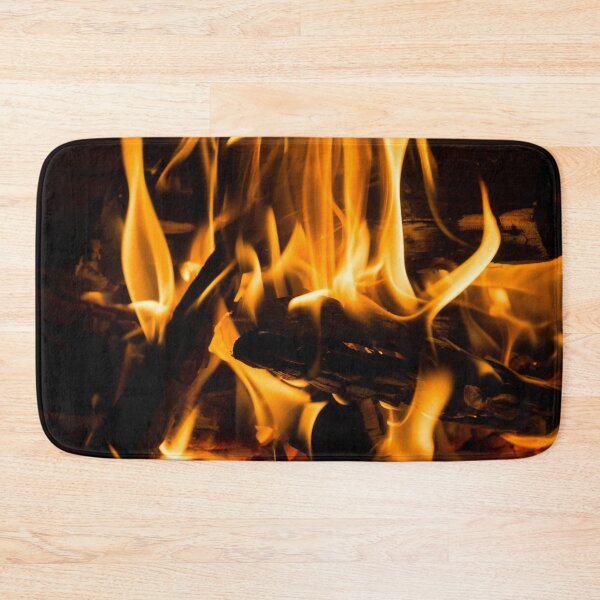 Item preview, Hot Hygge - Crackling Blaze in a Fireplace designed and sold by Georgia Mizuleva.