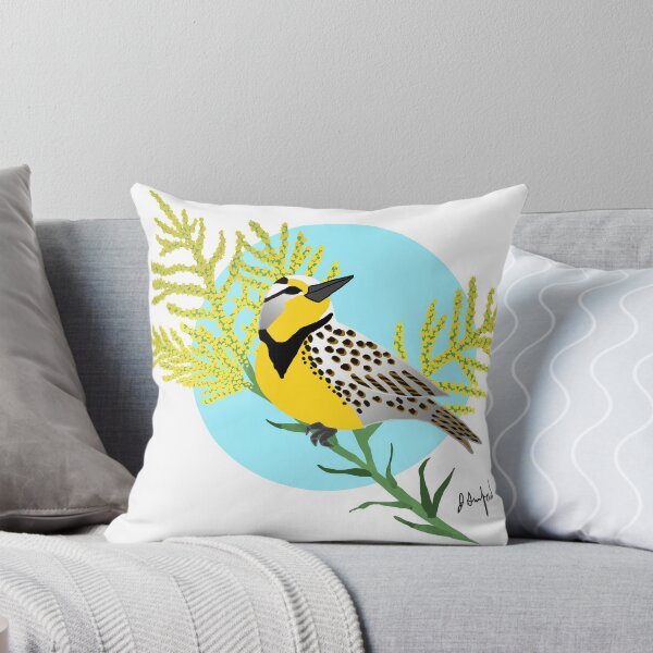 Item preview, Nebraska Meadowlark and Goldenrod designed and sold by jswinford.
