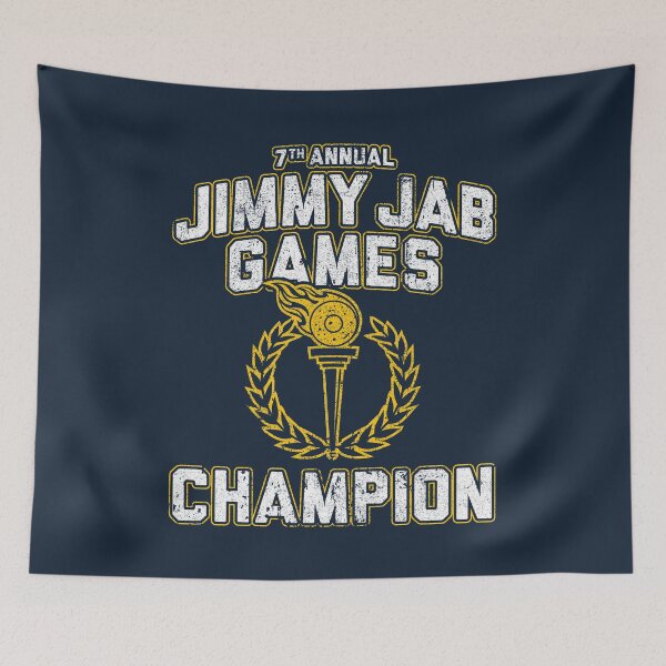 Item preview, Jimmy Jab Games Champion designed and sold by huckblade.