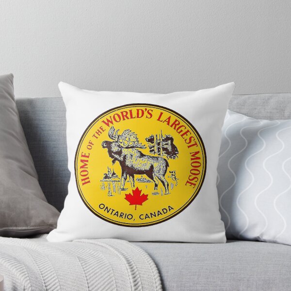Item preview, Ontario Moose Vintage Travel Decal designed and sold by hilda74.