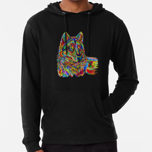 Animal Hippie Psychedelic Men's Hoodie main image 1