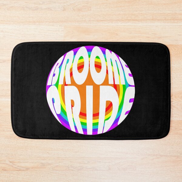Item preview, Broome Pride Logo – Circular White designed and sold by BroomePride.