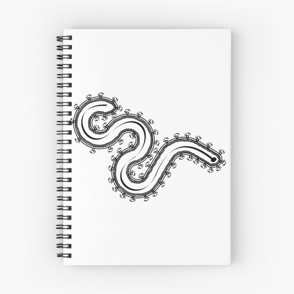 Item preview, Filovirus (Black Lineart) designed and sold by VirologyGeek.