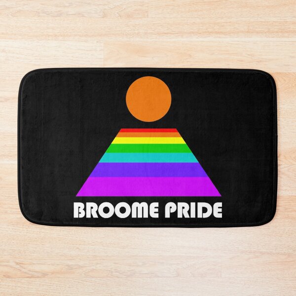 Item preview, Broome Pride Logo - white designed and sold by BroomePride.