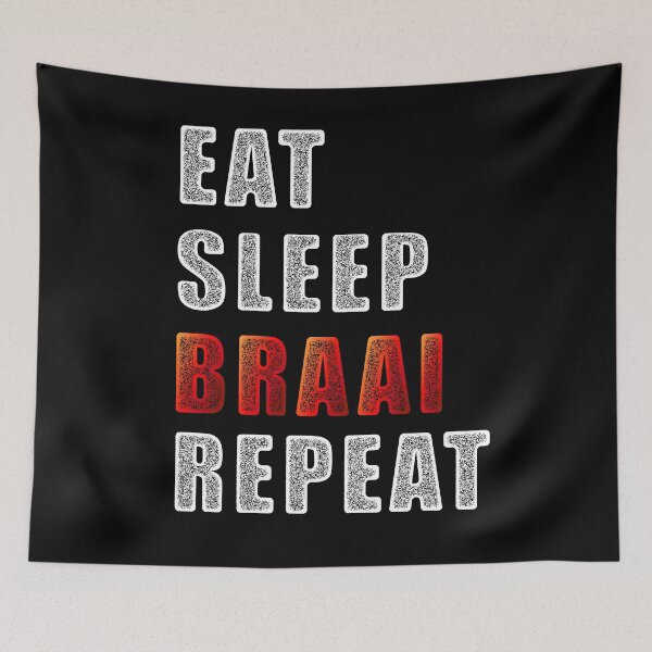 Item preview, Eat Sleep Braai Repeat - South Africa designed and sold by d247.