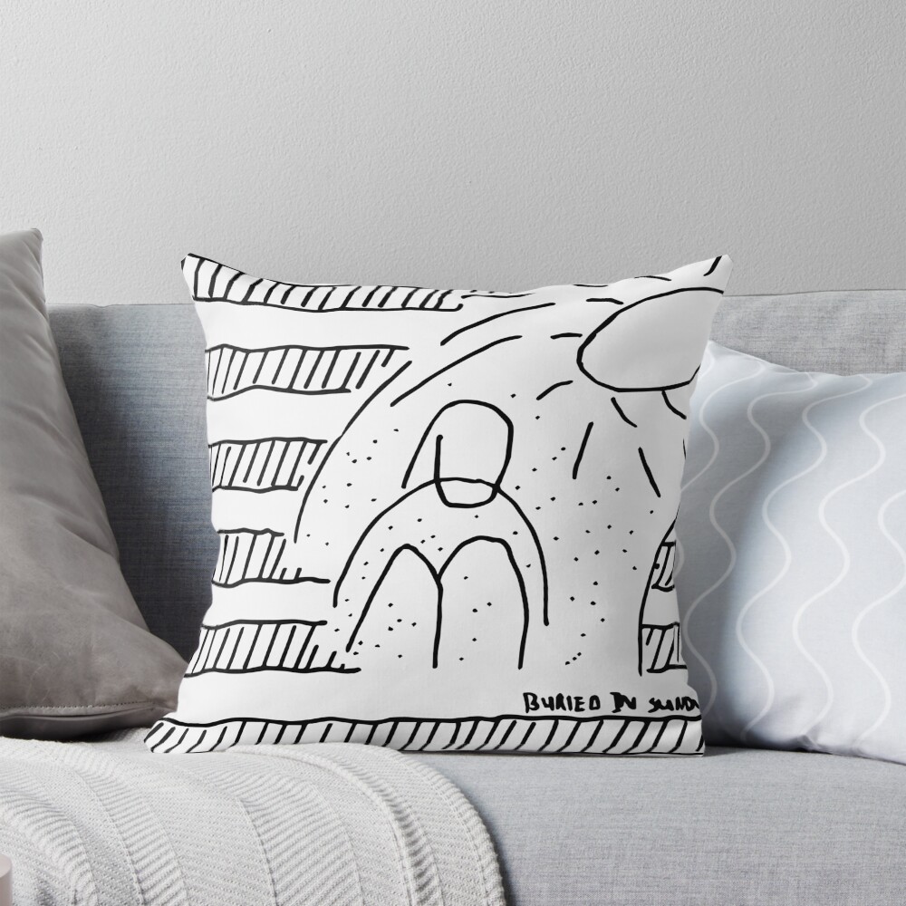 Item preview, Throw Pillow designed and sold by Lwada.