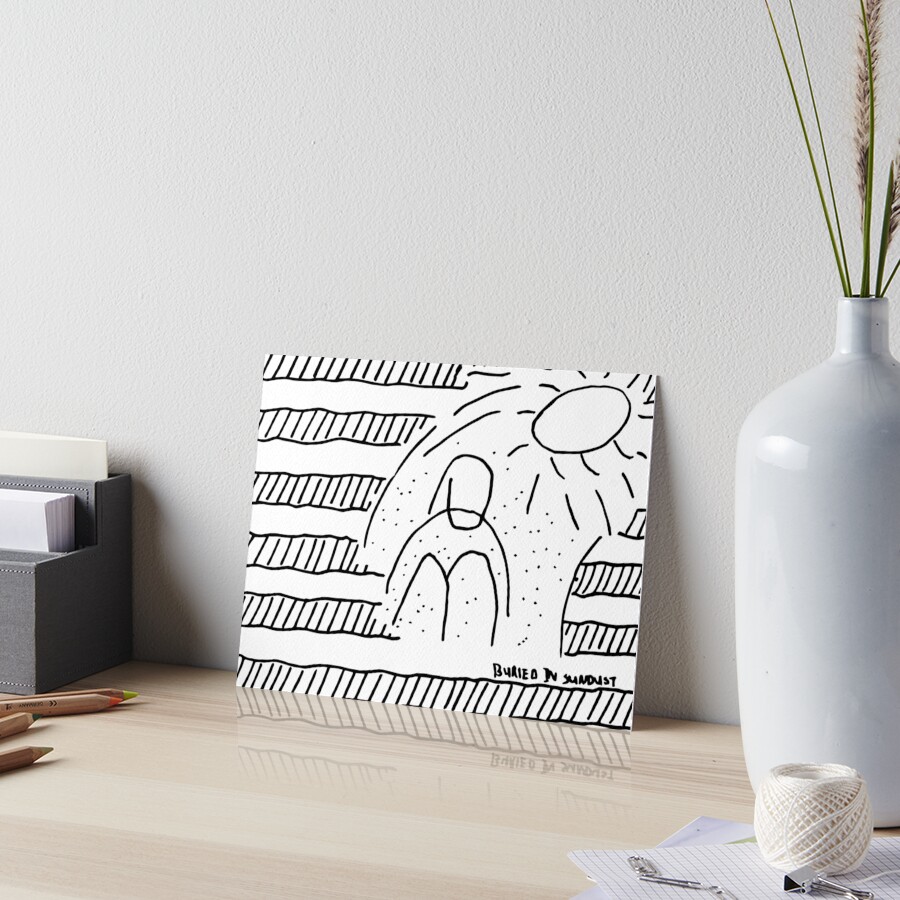 Item preview, Art Board Print designed and sold by Lwada.