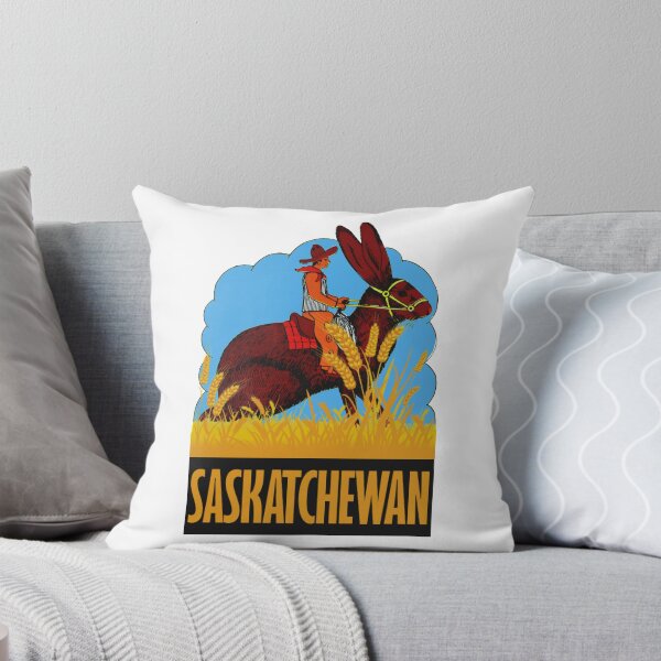 Item preview, Saskatchewan Canada Vintage Travel Decal designed and sold by hilda74.