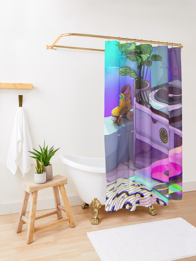 "vaporwave aesthetic" Shower Curtain by dennybusyet Redbubble