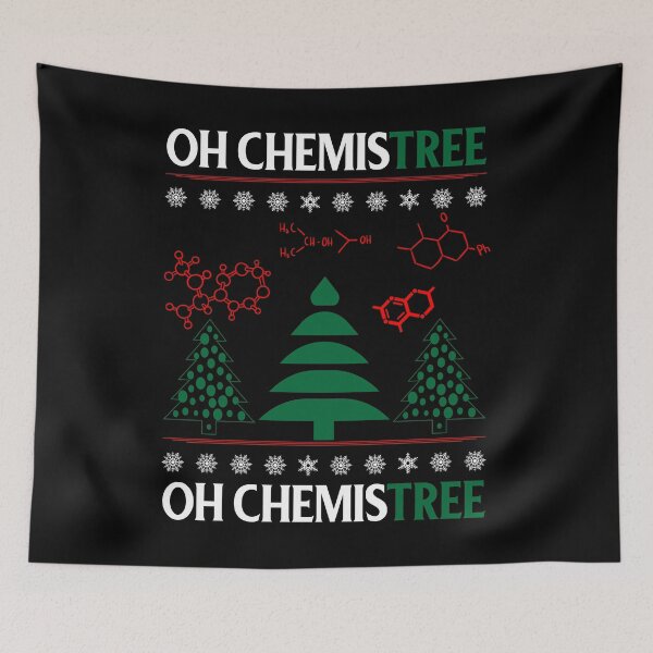 Item preview, Oh ChemisTree Oh ChemisTree Chemistry Teacher print designed and sold by woodsgoodsco.