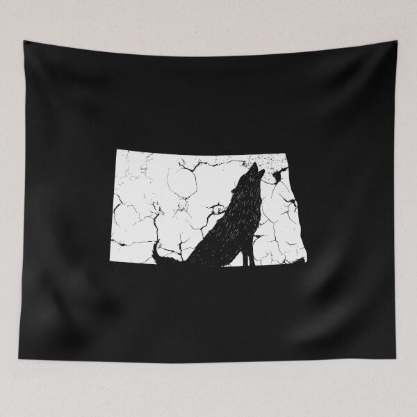 Item preview, North Dakota Coyote Hunting print Coyote Smoker Hunter designed and sold by woodsgoodsco.