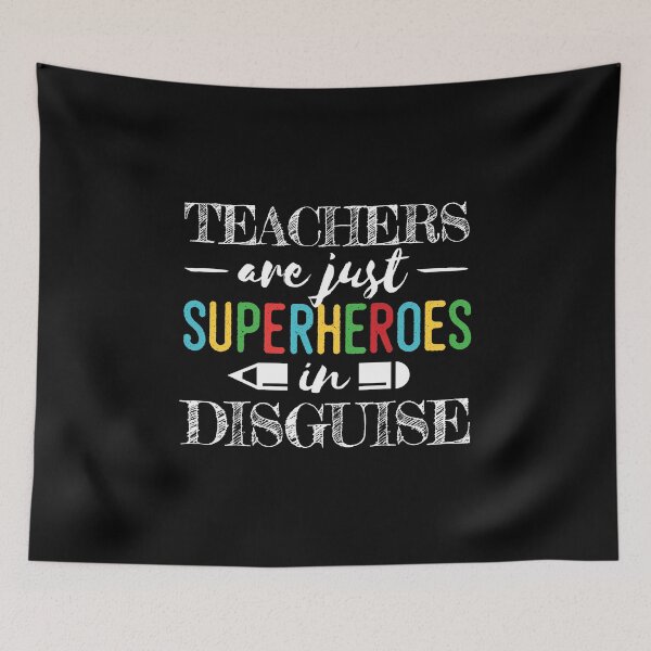 Item preview, Teachers Are Superheroes In Disguise Elementary School Design designed and sold by woodsgoodsco.