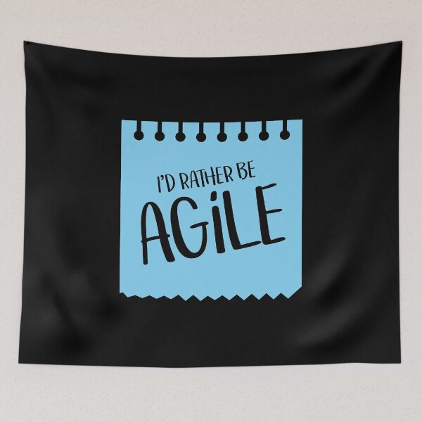 Item preview, Rather Be Agile Design for Scrum Project Management Masters designed and sold by woodsgoodsco.