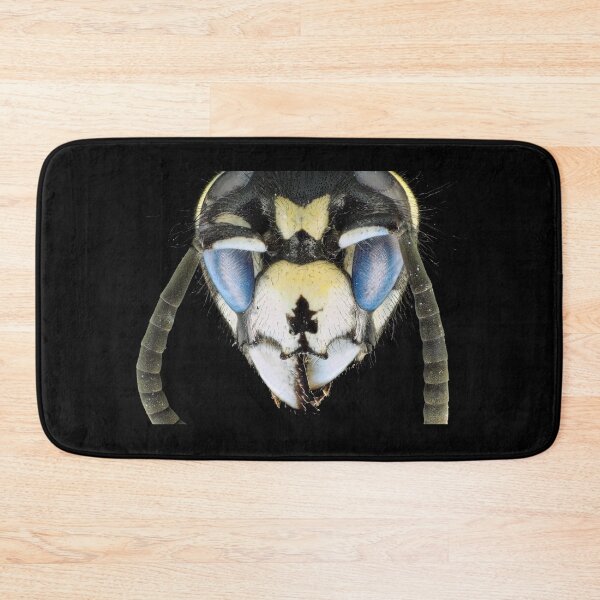 Item preview, Wasp head in ultraviolet light designed and sold by SDym Photography.