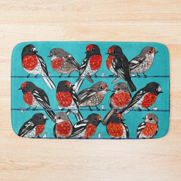 Item preview, Petirrojos rojos designed and sold by Marta Tesoro.