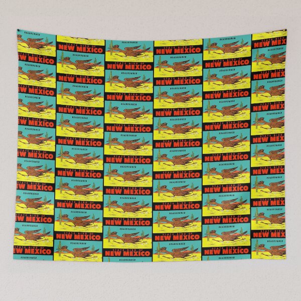 Item preview, New Mexico Roadrunner State Bird Vintage Travel Decal  designed and sold by hilda74.