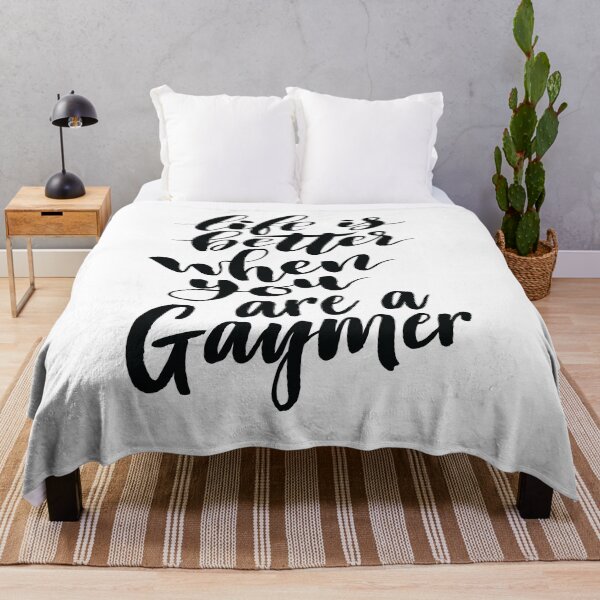 Item preview, Gaymer Life is Better When You Are A Gaymer. Words Gamer Use Gay Gamer designed and sold by ProjectX23.