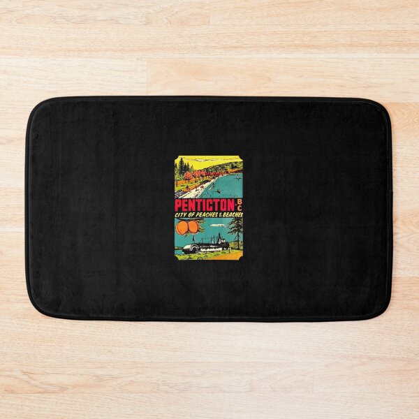 Item preview, Penticton British Columbia BC Vintage Travel Decal designed and sold by hilda74.