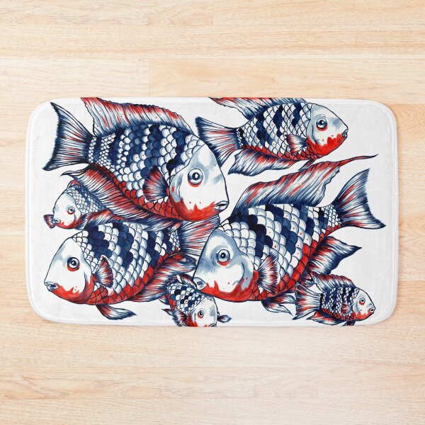 Item preview, Firemouth Fish designed and sold by Marta Tesoro.