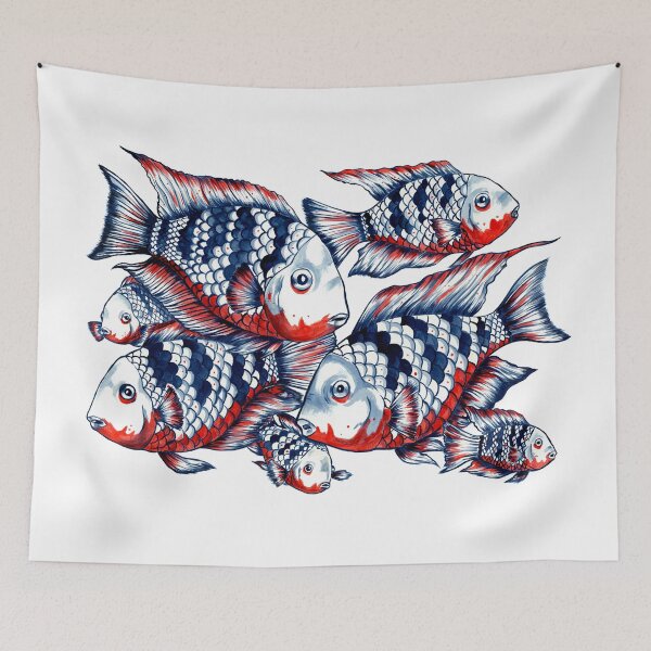 Item preview, Firemouth Fish designed and sold by Marta Tesoro.