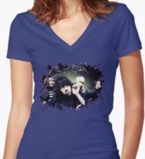 ONE OK ROCK Women's Fitted V-Neck T-Shirt