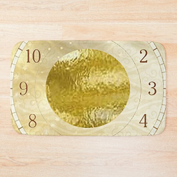Item preview, Golden Sparkle Clock designed and sold by The Poette.
