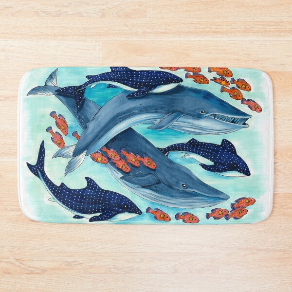 Item preview, Ballenas azules y amigos designed and sold by Marta Tesoro.