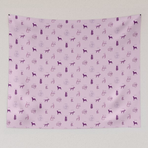 Item preview, Dog Days in Pink designed and sold by Cal Heath.