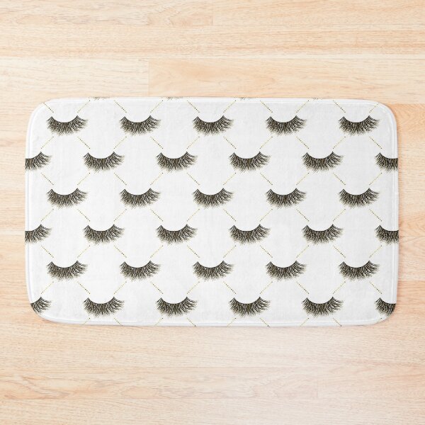 Item preview, Lashes with gold glitter  pattern designed and sold by sashica.