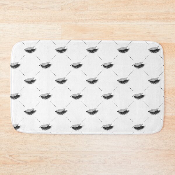 Item preview, Lashes with silver glitter  pattern designed and sold by sashica.