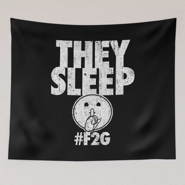 Item preview, They Sleep #F2G designed and sold by huckblade.