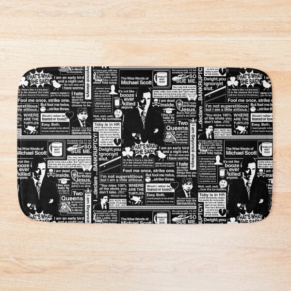 Item preview, The Wise Words of Michael Scott designed and sold by huckblade.