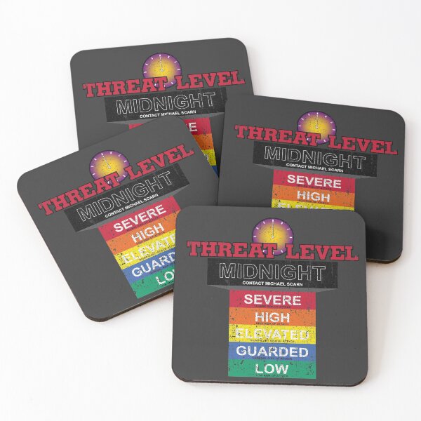 Item preview, Threat Level Midnight Chart designed and sold by huckblade.