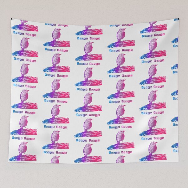 Item preview, The Bird Isn't a Pirate But He Does Have Pride; Bi Flag Teeka Teeka Variant designed and sold by ArtisticPotato1.