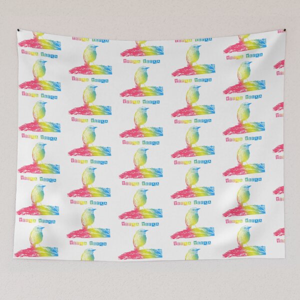 Item preview, The Bird Isn't a Pirate But He Does Have Pride; Pan Flag Teeka Teeka Variant designed and sold by ArtisticPotato1.