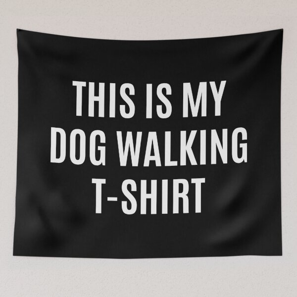 Item preview, This Is My Dog Walking T-Shirt designed and sold by heroics.