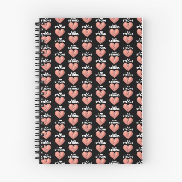 Item preview, Adjusted heart "I am strong" designed and sold by Francesca Urbinati.