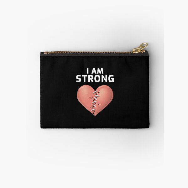 Item preview, Adjusted heart "I am strong" designed and sold by Francesca Urbinati.