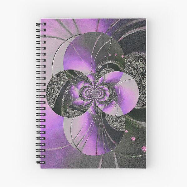 Item preview, Black And Purple Circular Patterns designed and sold by Faye Anastasopoulou.