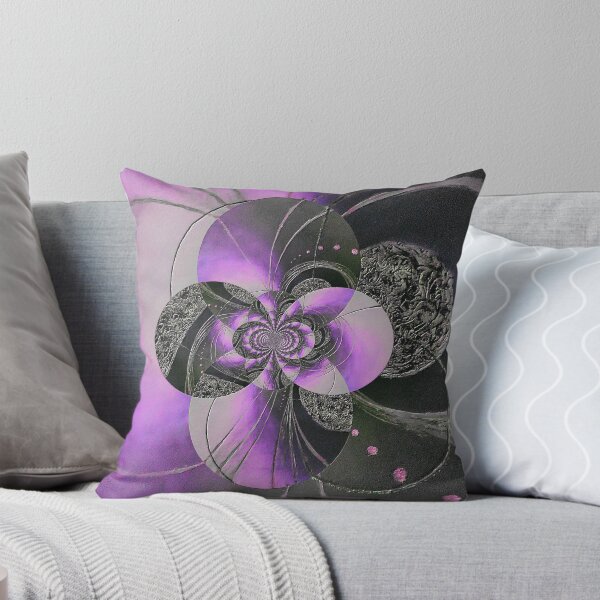 Item preview, Black And Purple Circular Patterns designed and sold by Faye Anastasopoulou.
