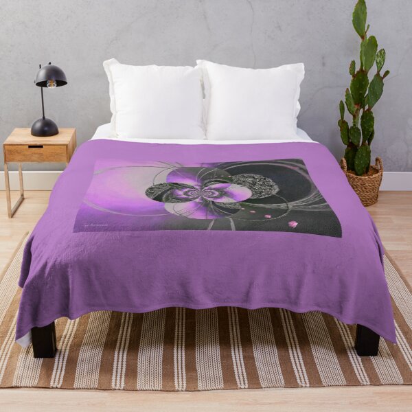 Item preview, Black And Purple Circular Patterns designed and sold by Faye Anastasopoulou.