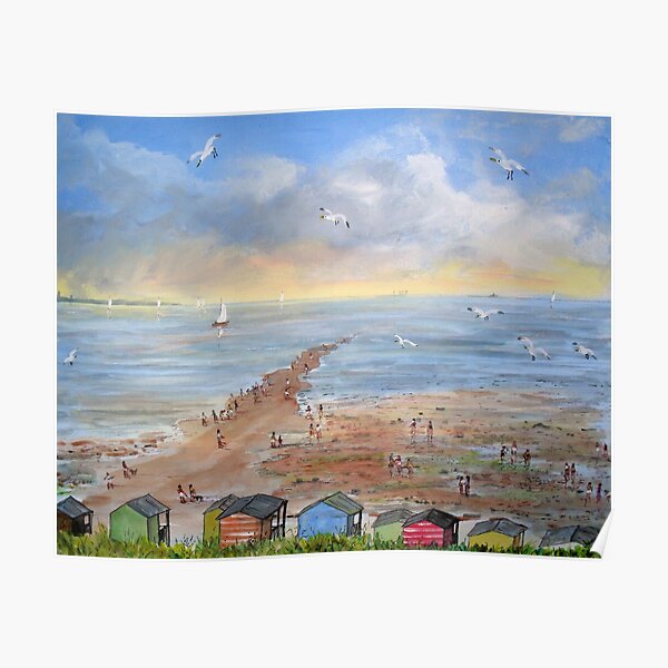 Beach Hut Wall Art Redbubble