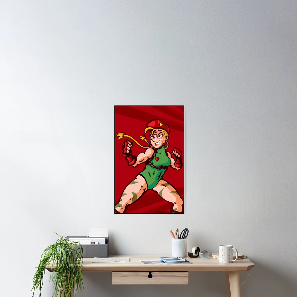 Cammy - Street Fighter II Poster for Sale by TheRedMoth