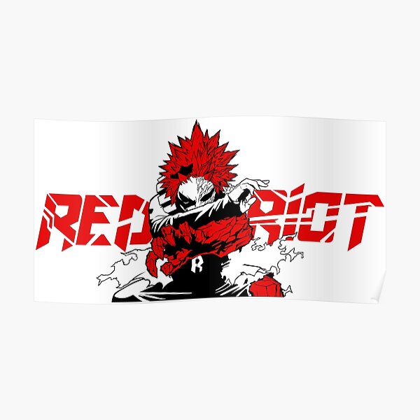 Eijiro 'Red Riot' Kirishima - My Hero Academia Poster