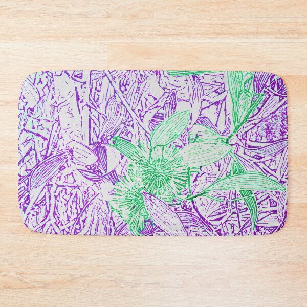 Item preview, Hakea, Purple and Green designed and sold by TripodDogShop.