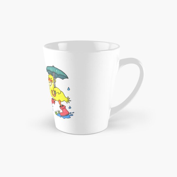 Item preview, Wet rainy duck with gum boots and umbrella designed and sold by lakazdi.