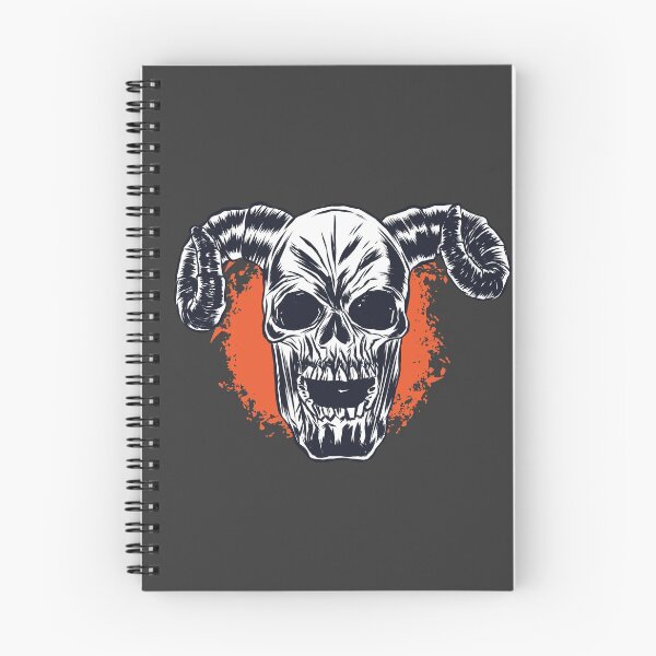Item preview, Skull with horns designed and sold by Vanditdesigns.
